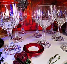 Villeroy & Boch " Arabelle " schwer Bleikristall Rot - Weinglas Bourbon Party