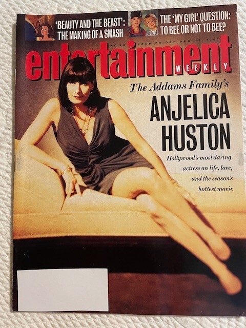 ENTERTAINMENT WEEKLY NO. 96 - DEC 13, 1991 - ANJELICA HUSTON-THE ADDAMS FAMILY