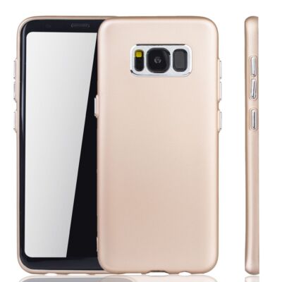 Handyhülle für Samsung Galaxy S8 Plus Schutzcase Backcover Bumper Etuis Gold
