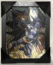 ComicWalls Art DC Comics Batman 3D Black Frame 10” L x 8” W