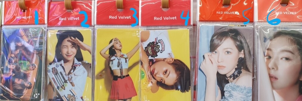 RedVelvet トレカ cashbee red velvet photocard cashbee switzerland Transportation fan