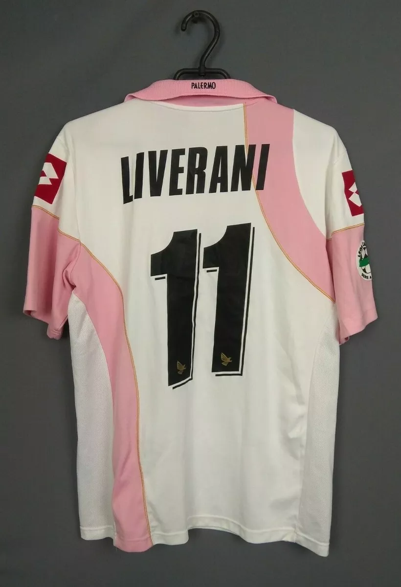 PALERMO 2010 2011 HOME FOOTBALL SHIRT SOCCER JERSEY LEGEA sz L MEN 