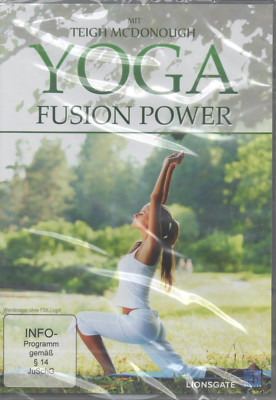 Yoga Fusion Power DVD NEU Teigh McDonough Fitness Wellness Entspannung