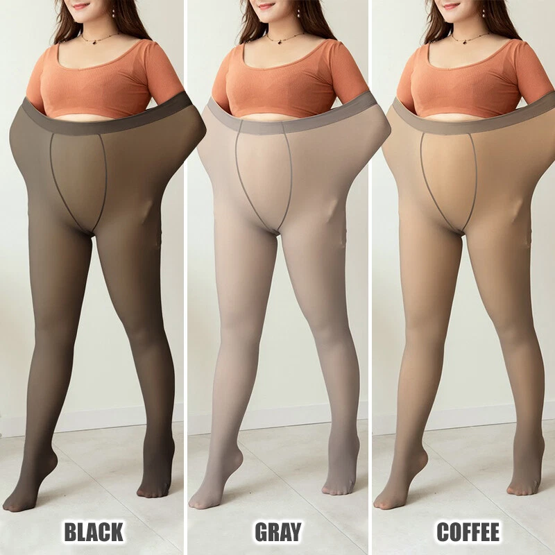 Plus Size Women's Ultra-Soft Fleece Lined Leggings in Solid Colors, Ev –  Klicktocart