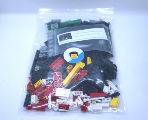 LEGO Architecture 21033 ★ Chicago ★ Zestaw rebrick ★ oryginalne klocki LEGO - Zdjęcie 3 z 5