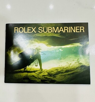 OEM Rolex Submariner Booklet Manual Vintage 16610 16613