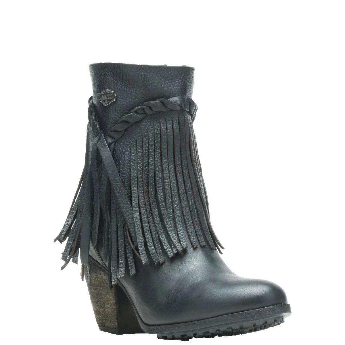 Botas de Motorista Negro para Mujeres