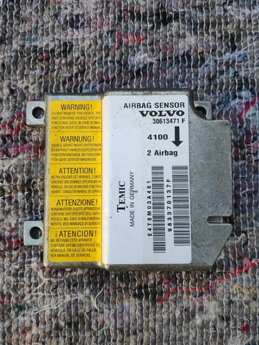 Volvo V40 S40 Airbag Sensor SRS Steuergerät 30613471 F Temic