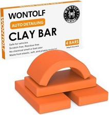 Wontolf Car Clay Bar 4 Pack 100g Premium Grade Clay Bars Auto Detailing Magic... Wontolf Car Clay Bar 4 Pack 100g Premium Grade Clay Bars Auto Detailing Magic...