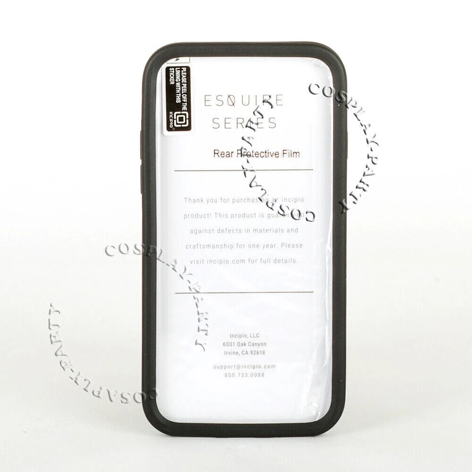 Funda tipo billetera Incipio Esquire iPhone SE 2022 2020 iPhone 7 iPhone 8 - Gris/Negro Foto 3 de 4