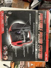 Smartech Products Power Station with Jump Starter and 150 PSI Air Compressor