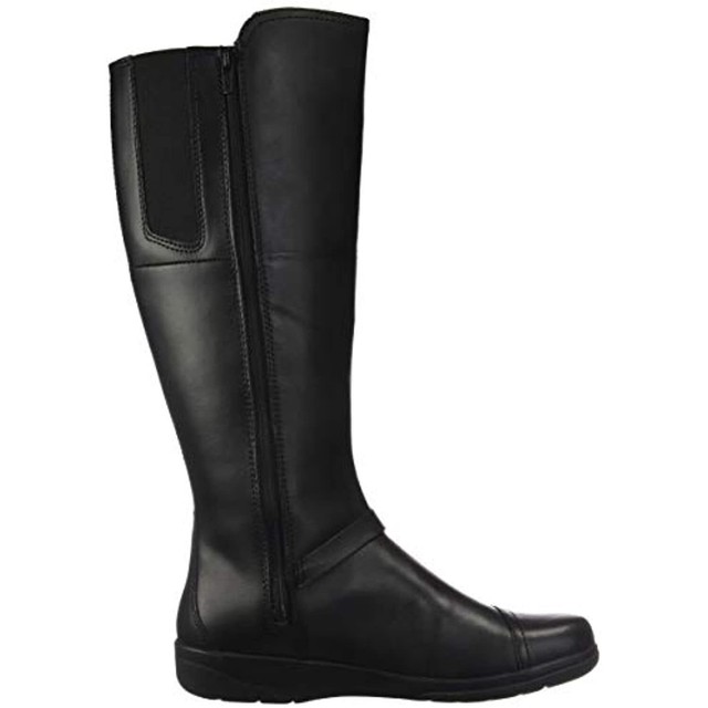 Clarks Women's Cheyn Lindie Knee High Boot Black Size El1c for sale online | eBay