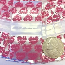 BaggiesSince1987 - 12510 ZipSeal DESIGN Bags 100PCS METALLIC CHOOSE, 👀Details🔽