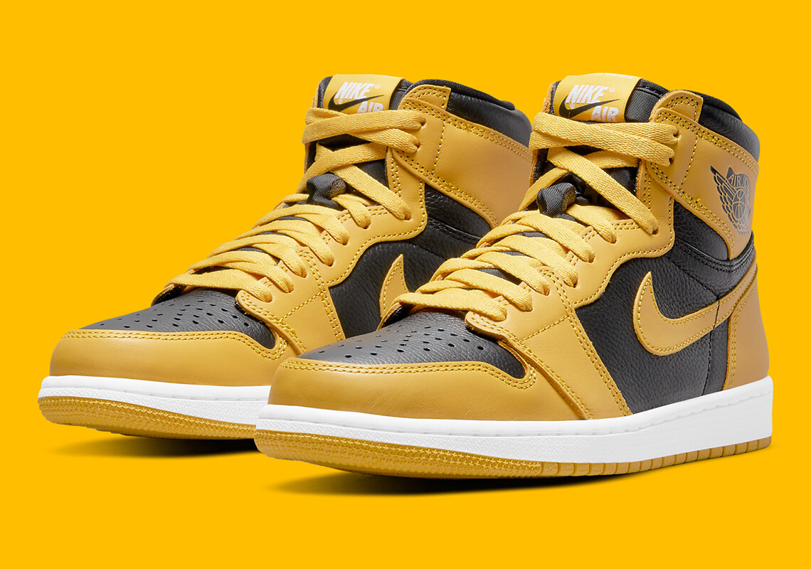フィットネス ★ Nike Jordan 1 Retro High OG Pollen Nike Air Jordan 1 Retro High OG 'Pollen' Trainers UK 8