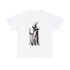 Dark Fantasy Art T Shirt Horror Goth Metal Band Tee Tour Halloween Horror Scary