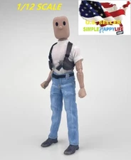 1/12 scale Shoulder Holster For AGENT 6" figure Phicen TM01A Mezco MixMax ❶USA❶