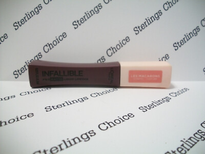 L'Oreal Infallible Pro-Matte Les Macarons Liquid Lipstick 830 BlackCurrant Crush