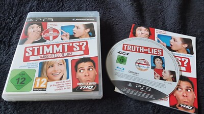 SONY PLAYSTATION 3 PS3 Stimmts? Wahrheit oder Lüge.. Komplett mit Anleitung CIB