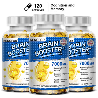 Brain Booster Nootropics Mental Focus Concentration Brain Memory SupportEnhancer