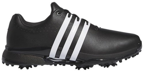 Adidas Golf Shoes Mens 11.5 M Tour 360 Black Boost Cleats  display picture 1