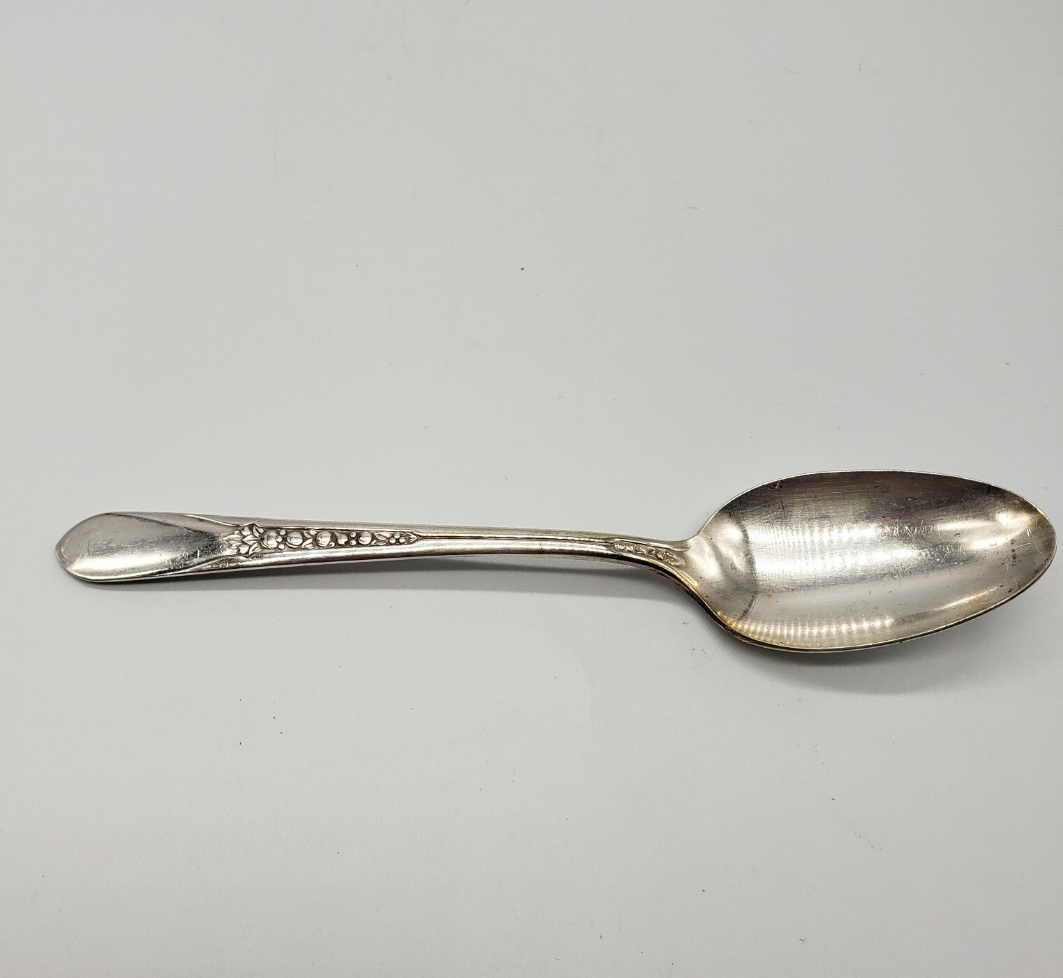 Vintage William Rogers Serving Spoon Silver Plated