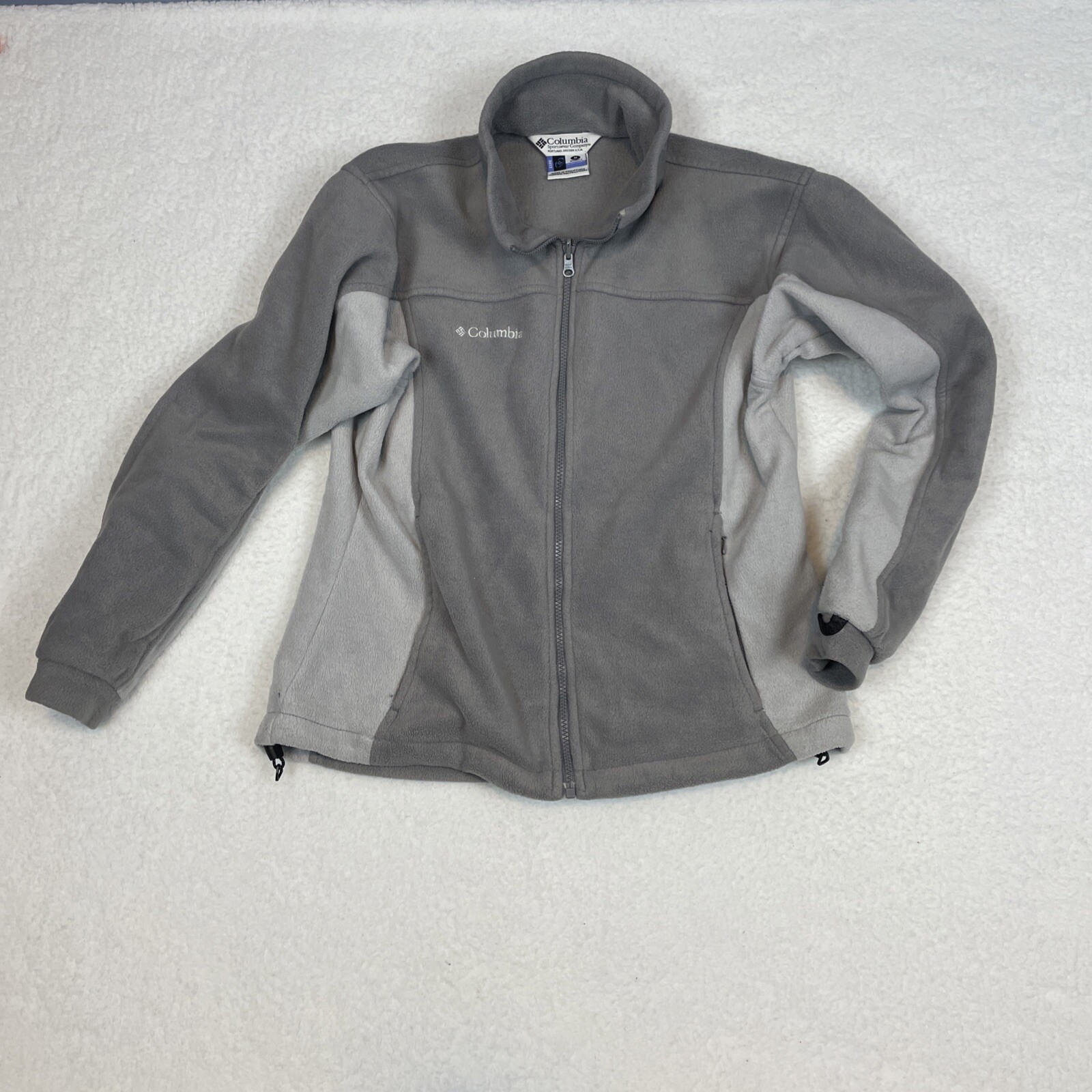 Columbia Women's Medium Gray Full Zip Basic Jacket - image 1