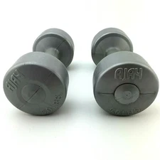 Ajay Dumbbells 5lb Pound Dumbbell Set Vintage Home Workout Hand Weight 
