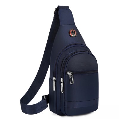Men's Backpack Causal Sling Bag Chest Shoulder Fanny Pack Crossbody Sport Travel