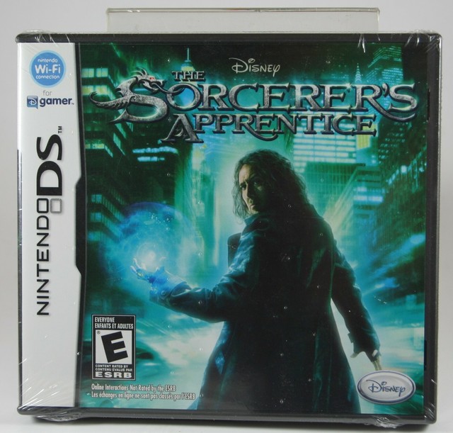 Disney The Sorcerer's Apprentice Nintendo DS Seal Is Pealed Off See