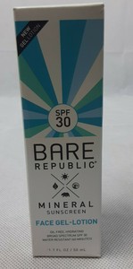 bare republic face gel lotion