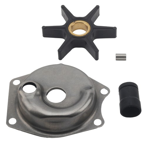 Outboard Water Pump Impeller Service Kit for Mercury 9.9 15 18 20 25 HP Engine - Picture 3 of 10