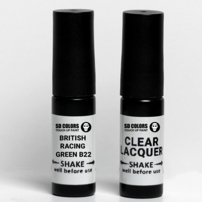 Touch Up Paint Lacquer For Mini British Racing Green Color Code B22 Ebay