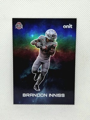   2025 Onit Gravity Brandon Inniss Galaxy Hologram Ohio State Buckeyes G-2 OSU