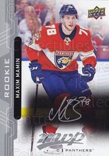 2018-19 Upper Deck MVP Silver Script #231 Maxim Mamin