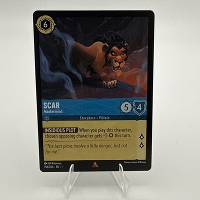 Lorcana Scar - Mastermind (158/216) The First Chapter NM