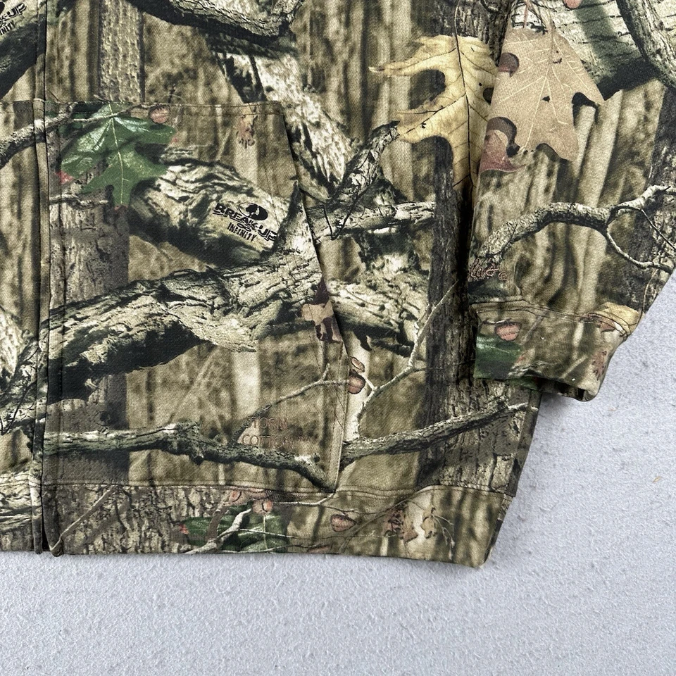 Cabelas Sudadera con Capucha Para Hombre 3XL Verde Break Up Infinity Camuflaje Cremallera Completa Caza  Foto 4 de 4