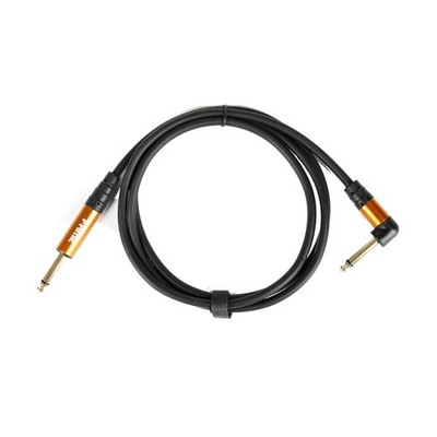 Dual Shielded Instrumentenkabel 1,5m Gerade/Winkel E-Gitarrenkabel Vergoldete