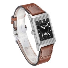 Jaeger LeCoultre Reverso Duoface Steel Mens Watch 215.8.D4 Q3848422 7