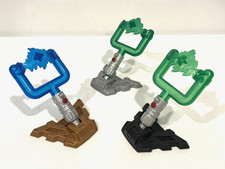 SET OF 3 ANGRY BIRDS STAR WARS LIGHT SABER CATAPULT LAUNCHER 2012 ROVIO HASBRO