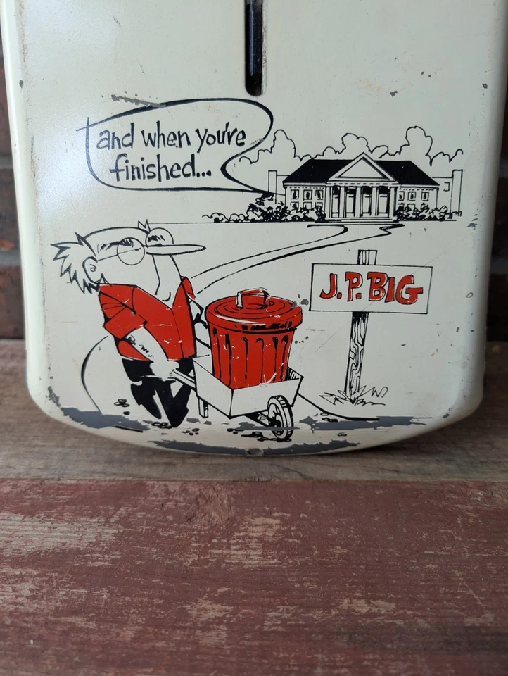 Antiguo termómetro años 50 único en su clase 38-1/4" X 8" Foto 3 de 4