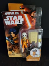 Ezra Bridger 3.75" 2015 STAR WARS Force Awakens NEW MOC Helmet ON Variant