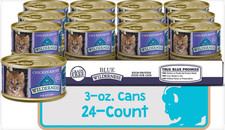 Blue Buffalo Kitten Food Chicken Recipe -- 24/3oz cans