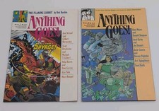 Anything Goes Comic Lot #1 & 2 Gil Kane's Savage Jack Kirby Jack Cronin Mature 
