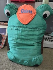 Stuffins Vtg 1995 Florida Gators Football Head Pillow Parachute Collect 22.5"