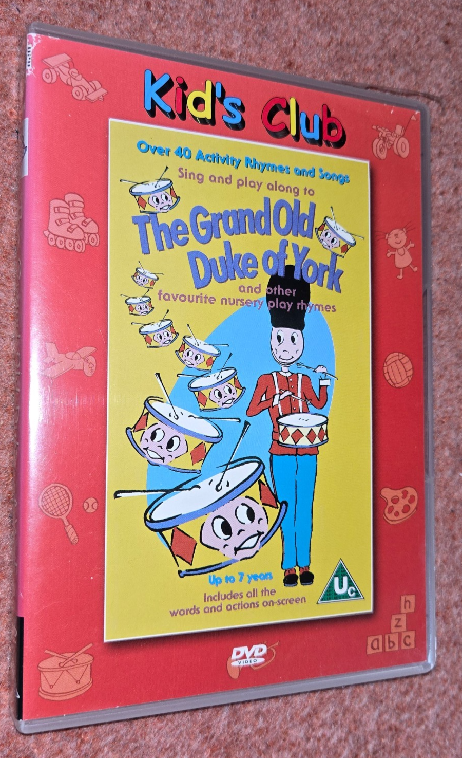 The Grand Old Duke Of York And Other Favourite Nursery Rhymes Rare UK DVD