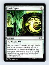 #252 2024 Duskmourn: House of Horror Commander * Simic Signet Uncommon