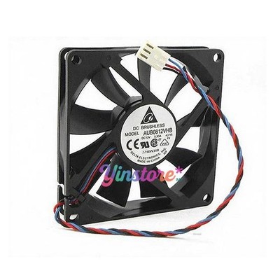 1 Pc. New AUB0812VHB Chassis Cooling Fan 8015 DC12V 0.30A 8CM 3Pin