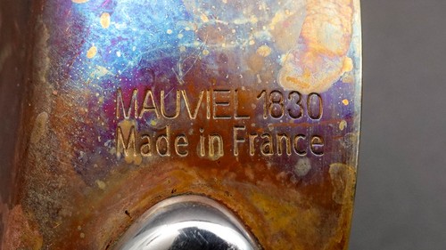 Mauviel Francia 1830 Cobre Acero Inoxidable Pequeña Mini Sartén 4 3/4" Sartén - Imagen 8 de 8