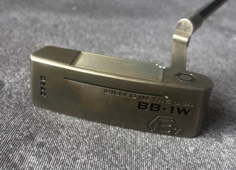 Bettinardi Golf BB1 Wide Remix Putter RH w/Steel Patina Finish - 35 in w/COA - Image 4 of 4