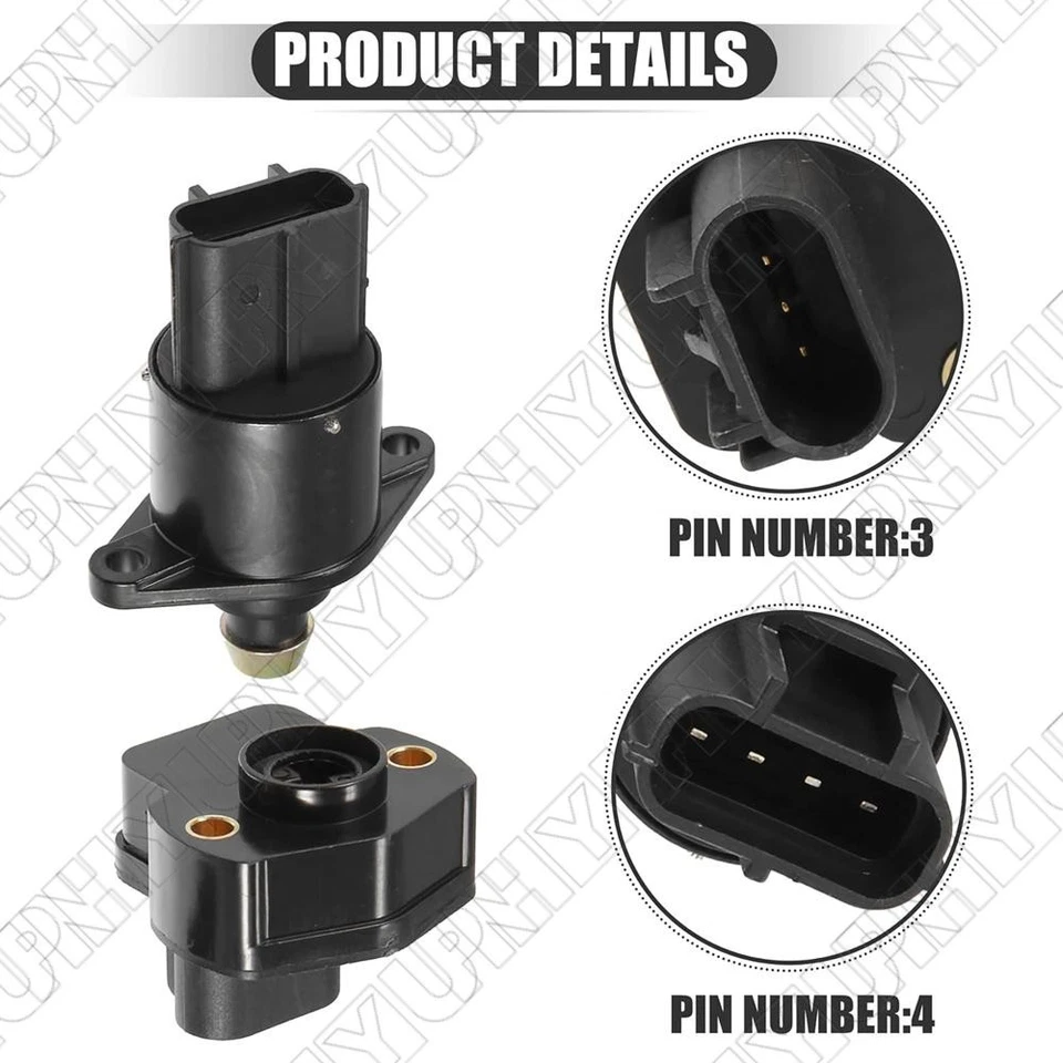 Throttle Position Sensor Idle Air Control Valve For Jeep Wrangler Grand Cherokee - Image 3 of 4